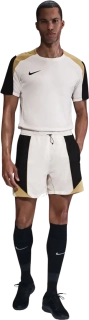 Pánské přiléhavé kraťasy Nike Academy+/- bílo-zlaté