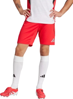 Pánské přiléhavé šortky Adidas Tiro 25 Pro Training červené