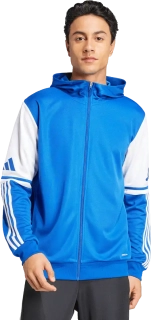 Pánská mikina s kapucí Adidas Squadra 25 Hoody modrá
