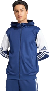 Pánská mikina s kapucí Adidas Squadra 25 Hoody tmavě modrá