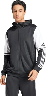 Pánská mikina s kapucí Adidas Squadra 25 Hoody černá
