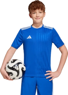 Dětský fotbalový dres Adidas Campeon 25 modrý