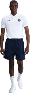 Pánská fotbalová polokošile Nike PSG 24/25 bílá