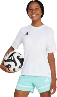 Dětský fotbalový dres Adidas Squadra 25 bílý4