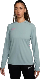 Dámské fotbalové tričko s dlouhým rukávem Nike Dri-FIT Academy 25 máta