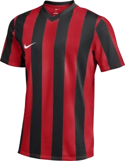 Pánský fotbalový dres Nike Striped Division V červeno-černý