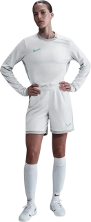 Dámské fotbalové tričko s dlouhým rukávem Nike Dri-FIT Academy 25 bílé