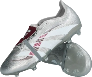 Pánské kopačky lisovky Adidas Predator League Bellingham FT FG stříbrné