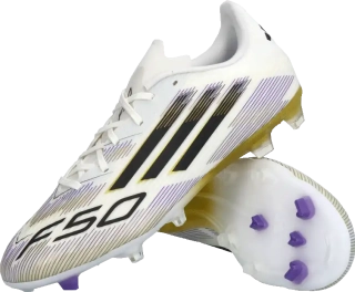 Pánské kopačky lisovky Adidas F50 League FG/MG bílé3