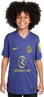 Dětský venkovní fotbalový dres Nike Atletico Madrid 25/26 modrý