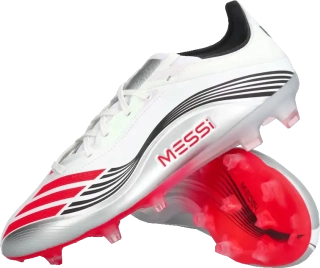 Pánské kopačky lisovky Adidas F50 Pro Messi FG stříbrné2