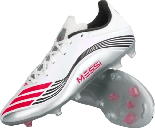 Pánské kopačky lisovky Adidas F50 League Messi FG/MG stříbrné2