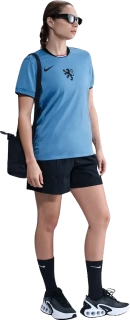 Dámský venkovní fotbalový dres Nike Nizozemí 25/26 modrý