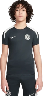 Dětské tréninkové tričko Nike Chelsea FC 25/26 Strike tmavě zelené