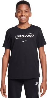 Dětské tričko Nike Tottenham Hotspur 25/26 Wordmark černé