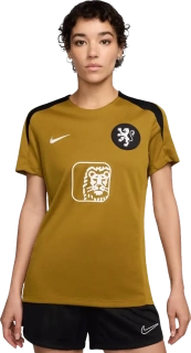 Dámské fotbalové tričko Nike Nizozemí 25/26 Strike zlaté