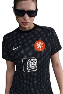Dámské předzápasové tričko Nike Nizozemí 25/26 Academy Pro černé