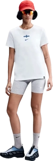 Dámské fotbalové tričko Nike Anglie 25/26 Crest Tee bílé