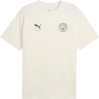 Pánské tričko Puma x KidSuper Manchester City 25/26 Graphic Tee béžové