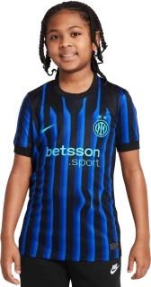 Dětský domácí fotbalový dres Nike Inter Milan 25/26 modro-černý