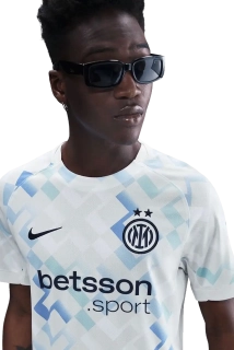 Pánský venkovní fotbalový dres Nike Inter Milan 25/26 bílý