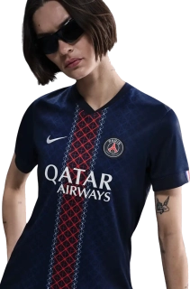 Dámský domácí fotbalový dres Nike PSG 25/26 modrý krátký rukáv