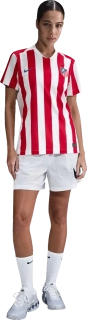 Dámský domácí fotbalový dres Nike Atletico Madrid 25/26 bílo-červený