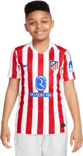 Dětský domácí fotbalový dres Nike Atletico Madrid 25/26 bílo-červený