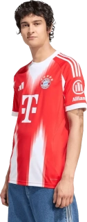 Pánský domácí fotbalový dres Adidas FC Bayern 25/26 červený