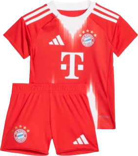 Dětská domácí souprava pro nemluvňata Adidas FC Bayern 25/26 červená