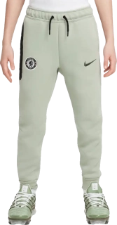 Dětské flísové kalhoty Nike Chelsea FC 25/26 Tech Fleece zelené