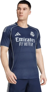 Pánský venkovní zápasový dres Adidas Real Madrid 25/26 modrý