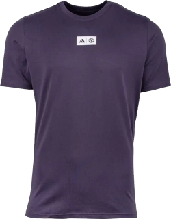 Pánské fotbalové tričko Adidas Manchester United 25/26 Tee fialové