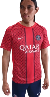 Pánský předzápasový dres Nike PSG 25/26 Academy Pro červený