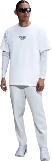 Pánské tričko Nike PSG 25/26 Premium Tee s krátkým rukávem bílé