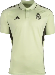 Pánská polokošile Adidas Real Madrid 25/26 Polo limetka