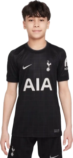 Dětský venkovní fotbalový dres Nike Tottenham Hotspur 25/26 černý