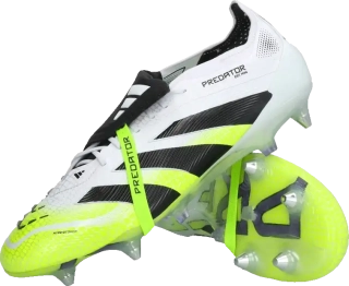 Pánské kopačky kolíky Adidas Predator Elite FT SG bílé3