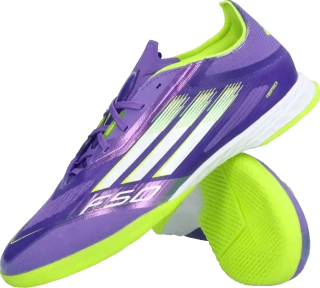 Pánské sálové kopačky Adidas F50 Pro IN fialové