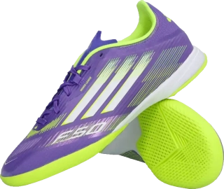 Pánské sálové kopačky Adidas F50 League IN fialové