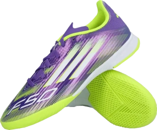 Dětské sálové kopačky Adidas F50 League IN fialové