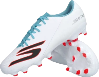 Pánské kopačky lisovky Skechers SKX 02 Low Academy FG bílé