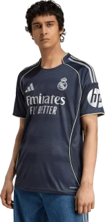 Pánský venkovní fotbalový dres Adidas Real Madrid 25/26 modrý