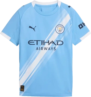 Dětský domácí fotbalový dres Puma Manchester City 25/26 modrý
