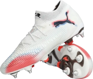 Pánské kopačky kolíky Puma Future 8 Ultimate MxSG bílé
