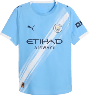 Pánský domácí zápasový dres Puma Manchester City 25/26 modrý