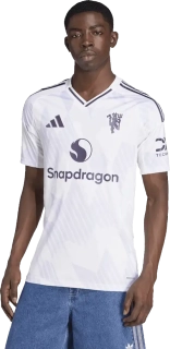 Pánský venkovní fotbalový dres Adidas Manchester United 25/26 bílý