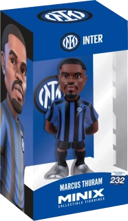 Sběratelská figurka Minix Inter Milan Marcus Thuram 12 cm modro-černá