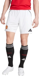 Pánské domácí fotbalové šortky Adidas Manchester United 25/26 bílé