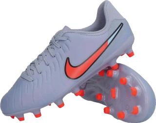 Dětské kopačky lisovky Nike Tiempo Legend 10 Academy FG/MG tmavě šedé